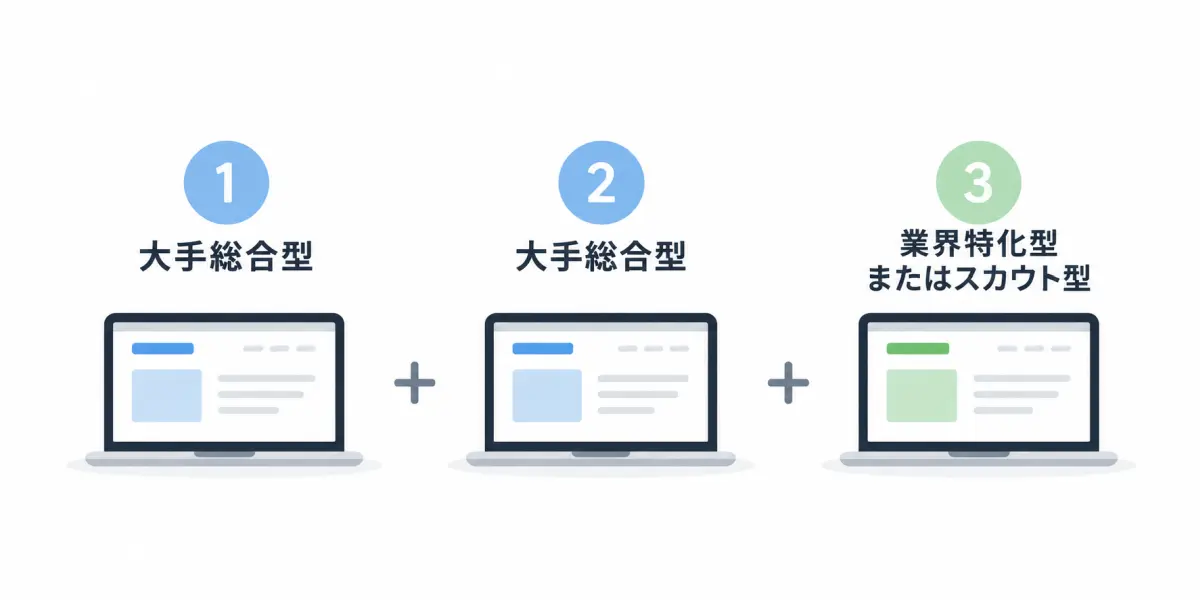 転職サイトには何社登録すればいいか