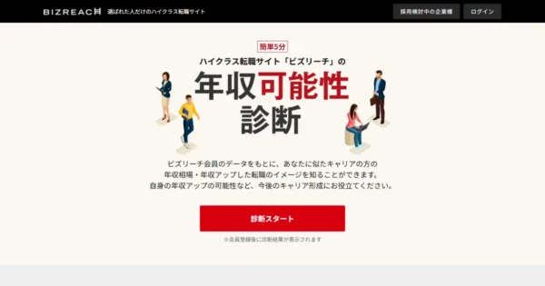年収可能性診断（ビズリーチ）